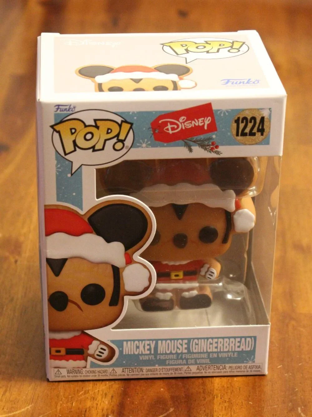 Gingerbread Mickey & Minnie Mouse Funko Pops